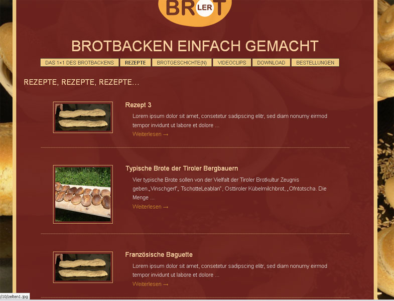 styrolart print- und webdesign - CMS Website Tiroler Eigenbrötler